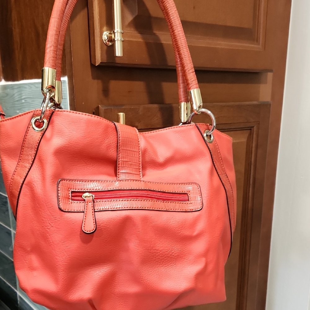 Apt. 9 Chic Coral Shoulder Bag - Picture 5 of 15